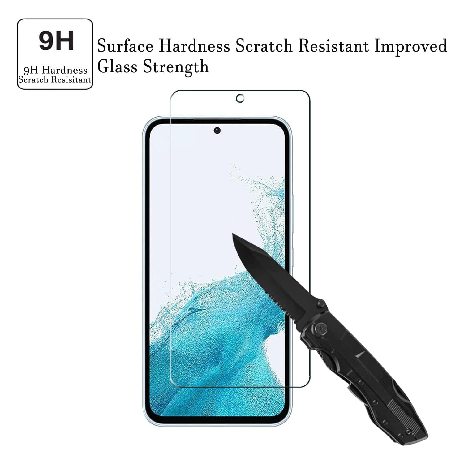 Samsung Galaxy A54 Clear 10 Pack Tempered Glass