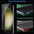Samsung Galaxy S24 Ultra Black 10 Pack Tempered Glass