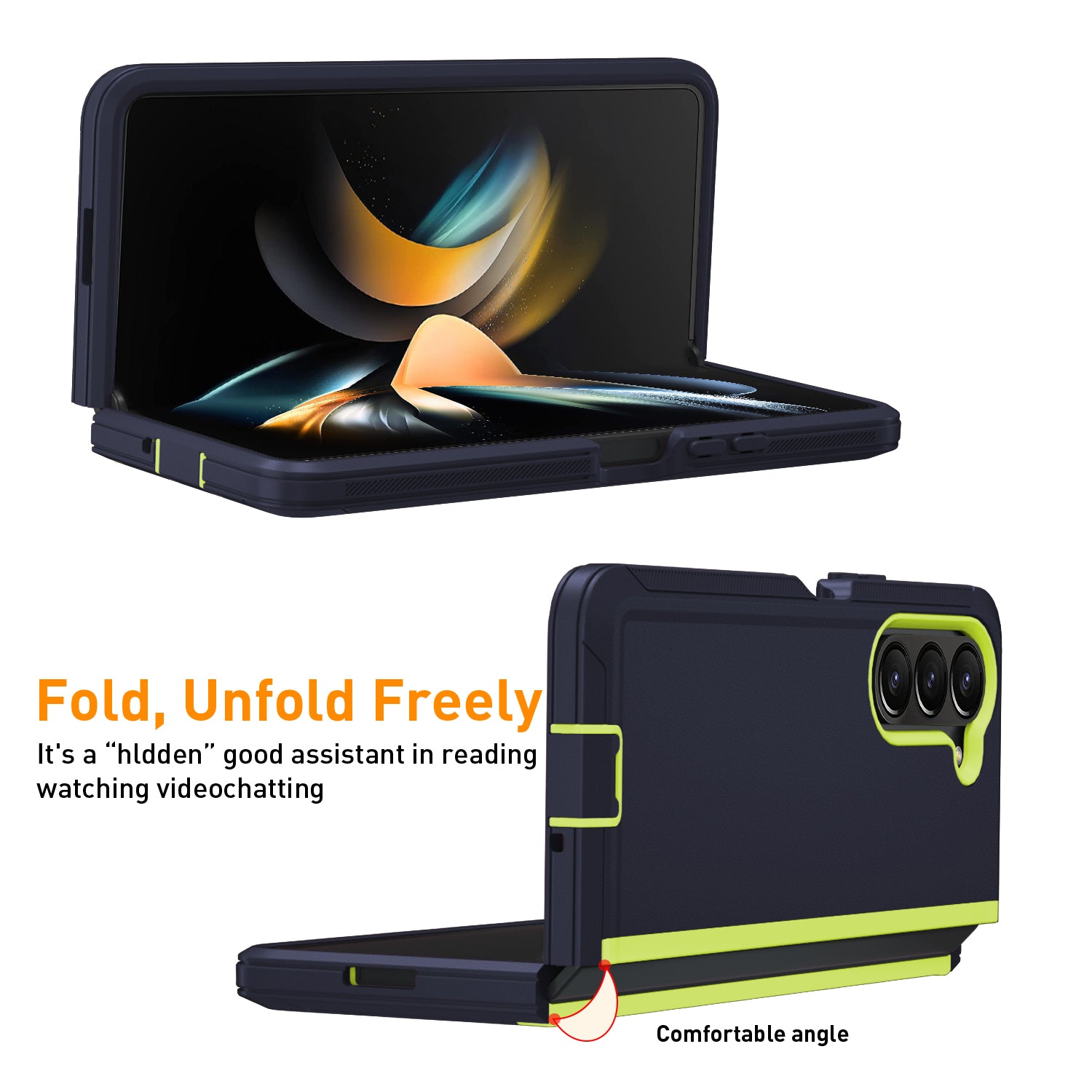 Samsung Galaxy Z Fold 5 Full Protection Heavy Duty Shockproof Case