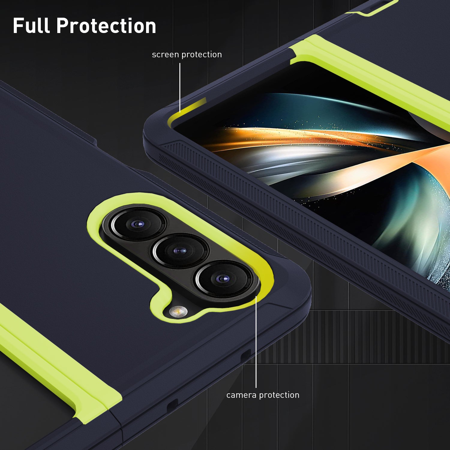 Samsung Galaxy Z Fold 5 Full Protection Heavy Duty Shockproof Case