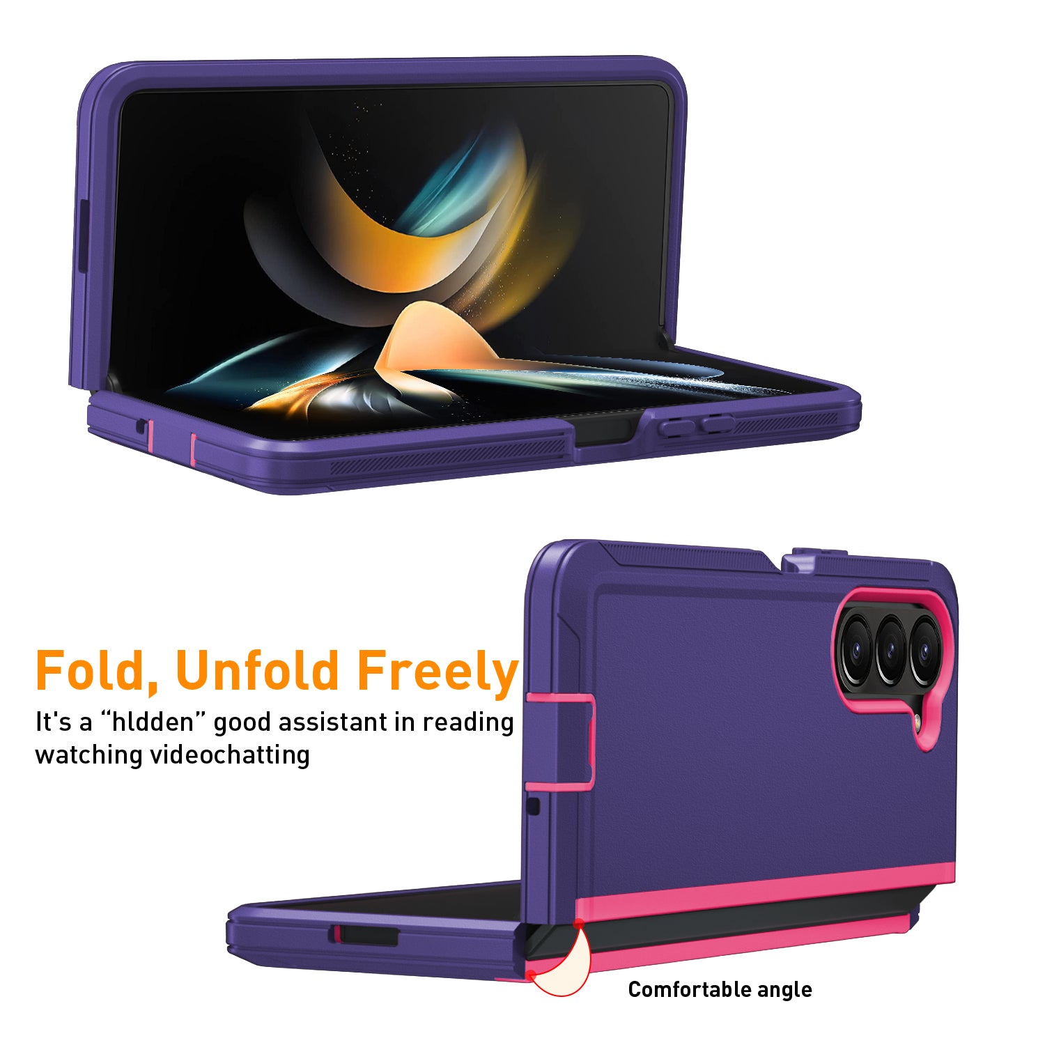 Samsung Galaxy Z Fold 5 Full Protection Heavy Duty Shockproof Case