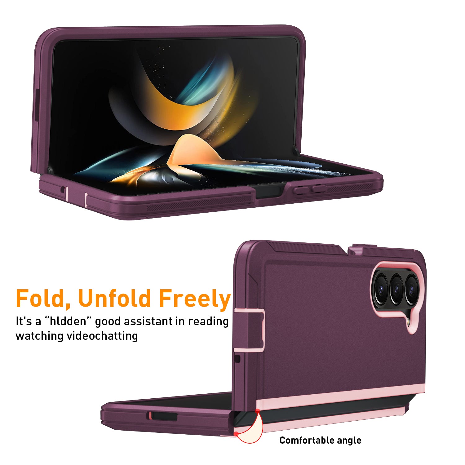 Samsung Galaxy Z Fold 5 Full Protection Heavy Duty Shockproof Case