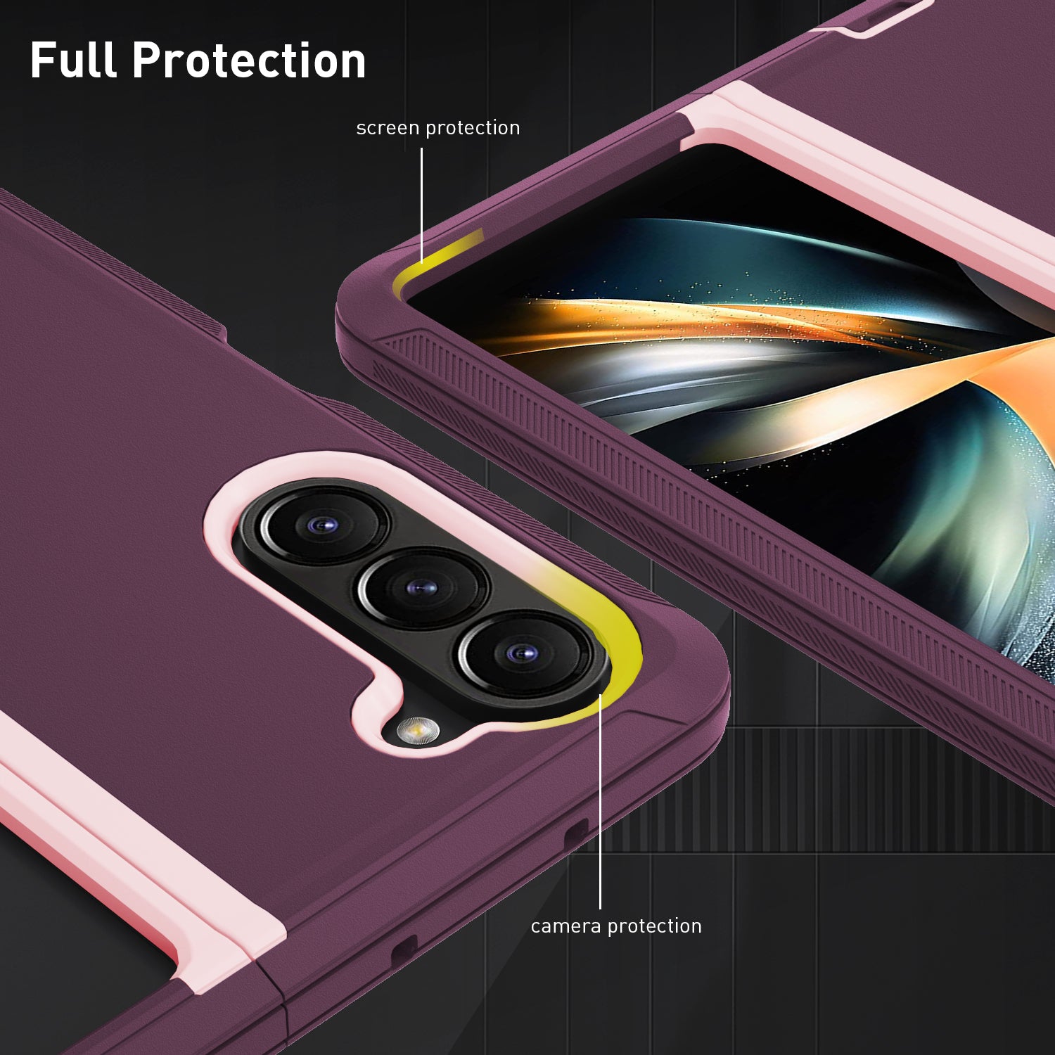 Samsung Galaxy Z Fold 5 Full Protection Heavy Duty Shockproof Case