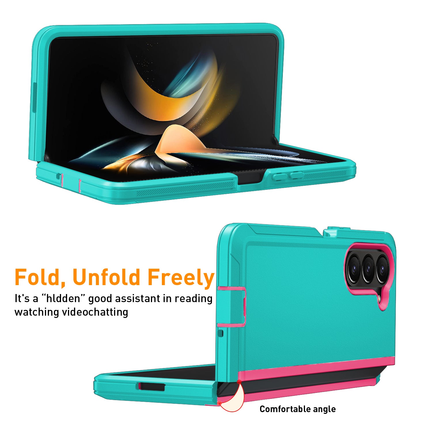 Samsung Galaxy Z Fold 5 Full Protection Heavy Duty Shockproof Case