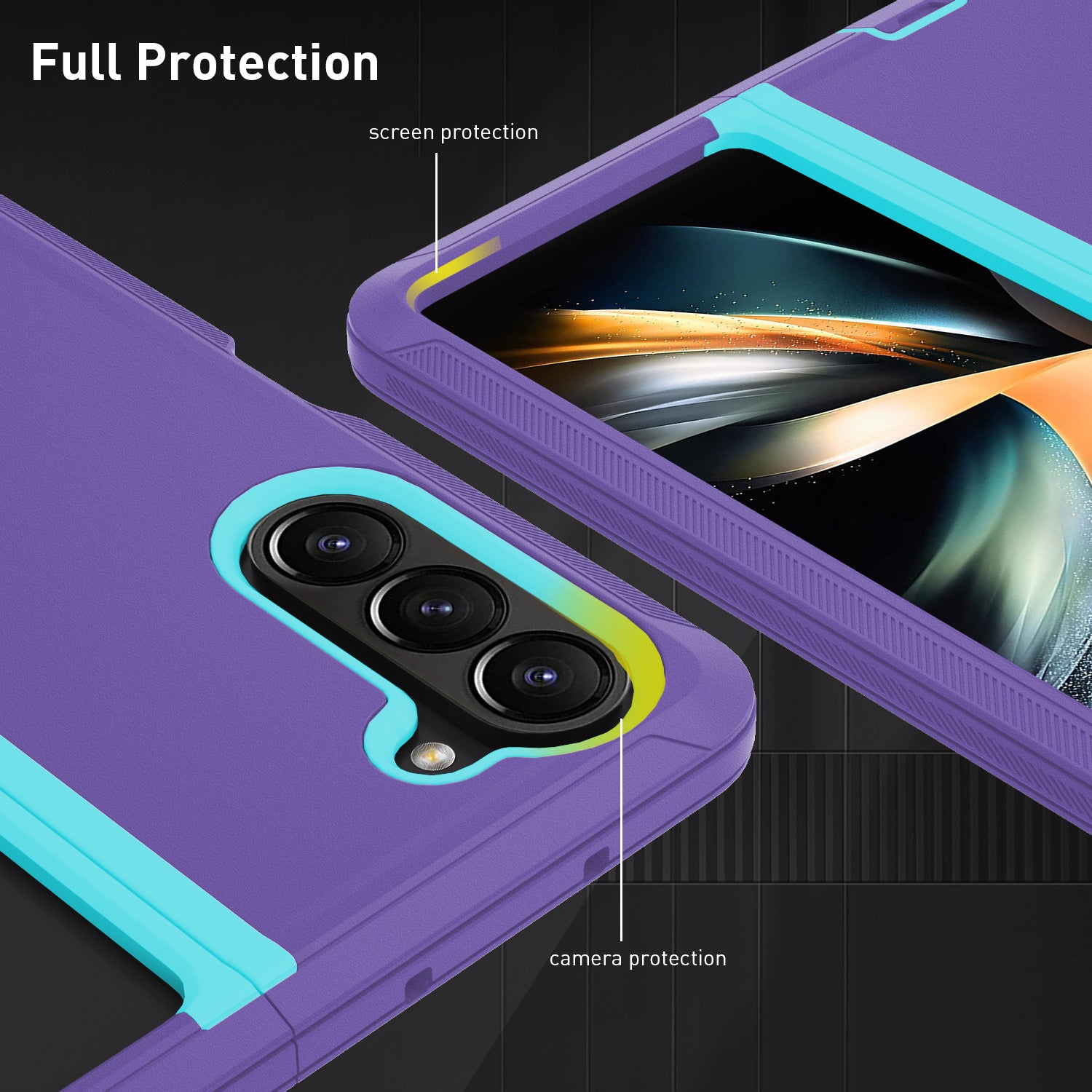 Samsung Galaxy Z Fold 5 Full Protection Heavy Duty Shockproof Case