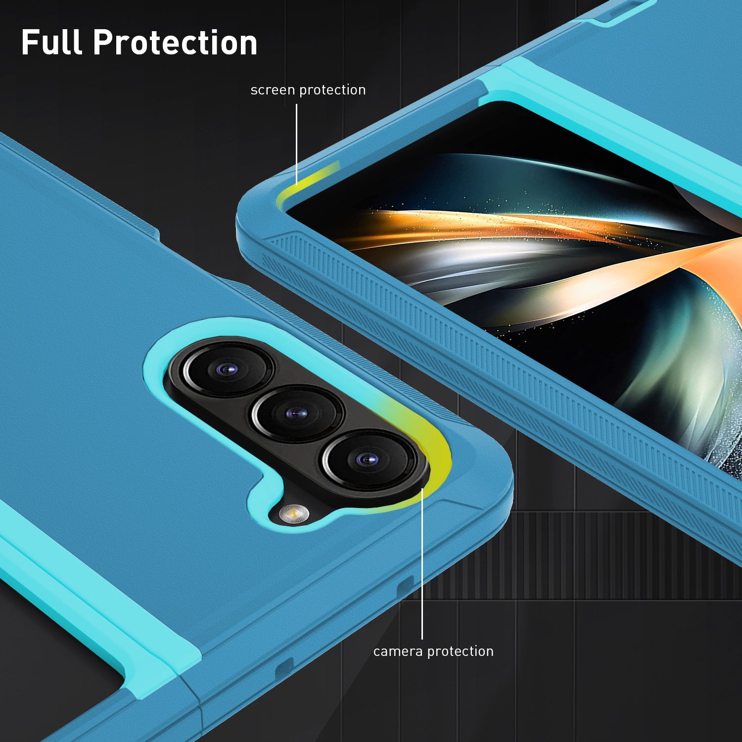 Samsung Galaxy Z Fold 5 Full Protection Heavy Duty Shockproof Case