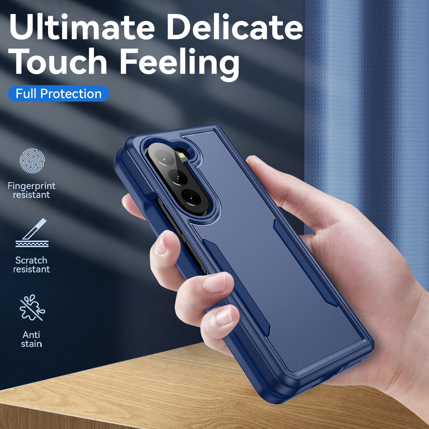 Samsung Galaxy Z Fold 5 Fully Protected Heavy-Duty Shockproof Housing Case