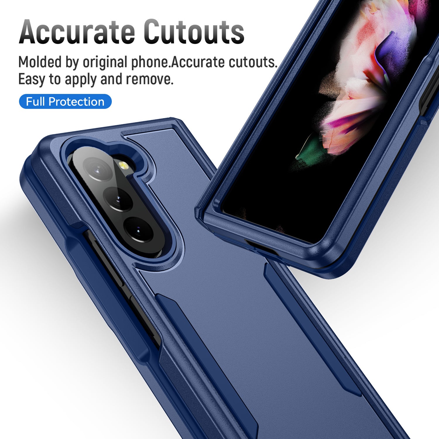 Samsung Galaxy Z Fold 5 Fully Protected Heavy-Duty Shockproof Housing Case