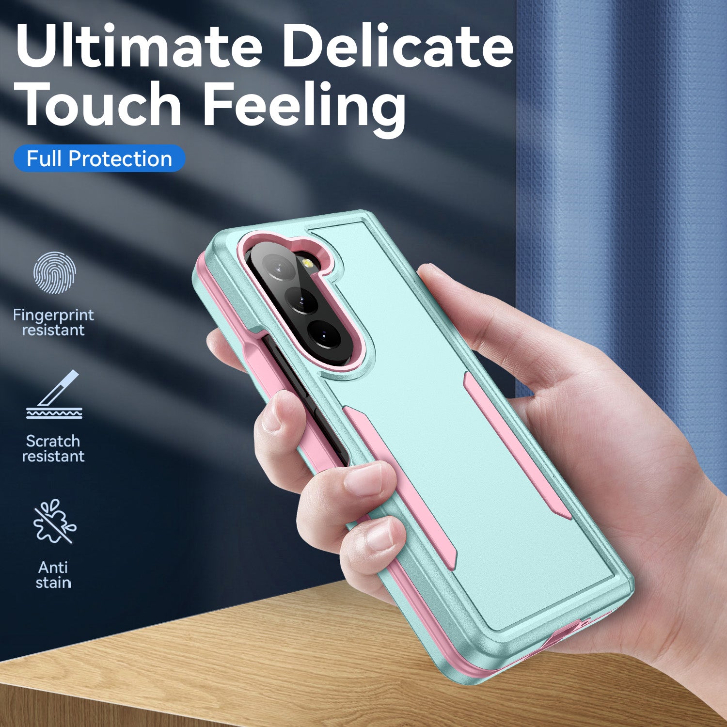 Samsung Galaxy Z Fold 5 Fully Protected Heavy-Duty Shockproof Housing Case