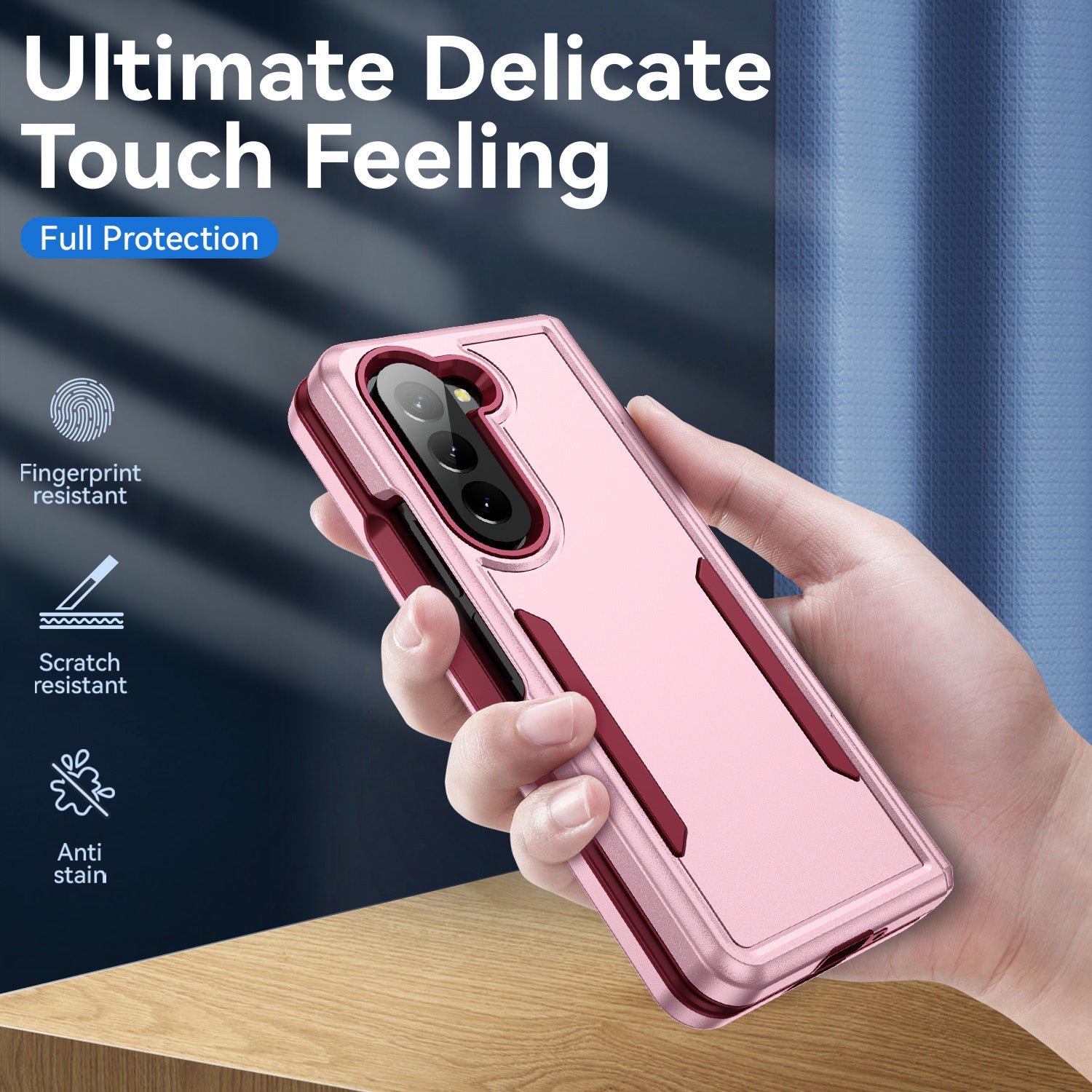 Samsung Galaxy Z Fold 5 Fully Protected Heavy-Duty Shockproof Housing Case