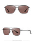 Polarized Fashion Square Sunglasses with Double Bar( JS8541*Wan)