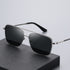 Polarized Fashion Square Sunglasses with Double Bar( JS8541*Wan)