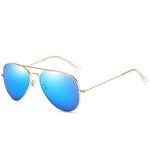 Polarized Fashion Sunglasses with Double Bar Flat Stainless Metal Frame(3025*Jie)