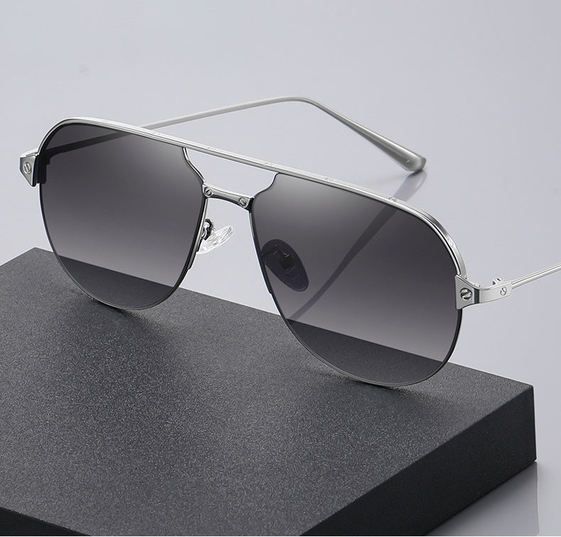 Polarized Fashion Sunglasses with Double Bar(JS8509*Wan)