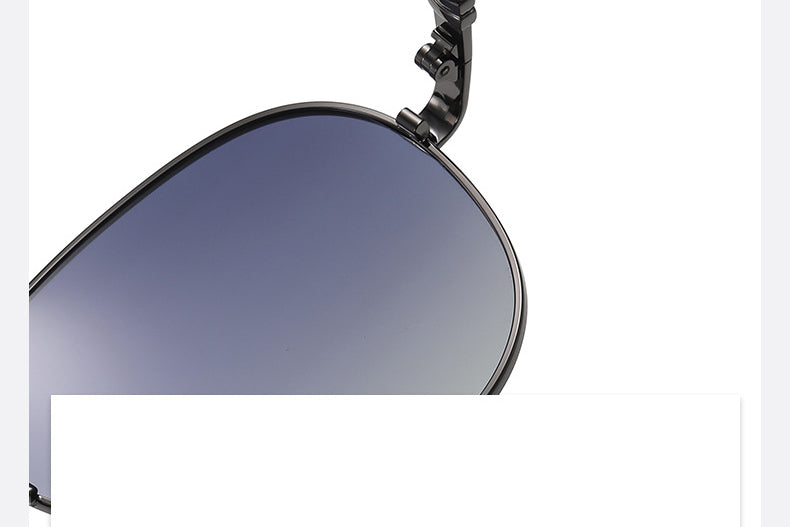 Polarized Fashion Sunglasses with Double Bar Flat Stainless Metal Frame( JS8516*Wan)