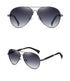 Polarized Fashion Sunglasses with Double Bar Flat Stainless Metal Frame( JS8516*Wan)