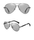 Polarized Fashion Sunglasses with Double Bar Flat Stainless Metal Frame( JS8516*Wan)