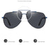 Polarized Sunglasses with Double Bar Flat Stainless Metal Frame( 6322*Wan)