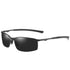 Polarized Sunglasses Men's Sunglasses Driving Mirror Color Changing Glasses Night Vision Goggles，metal frame(Fu/A559)