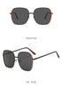 Metal Korean Appear thin slimming Sunglasses(7751*Gu)