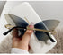 Butterfly Gradual fashion Sunglasses(90146*Xi)