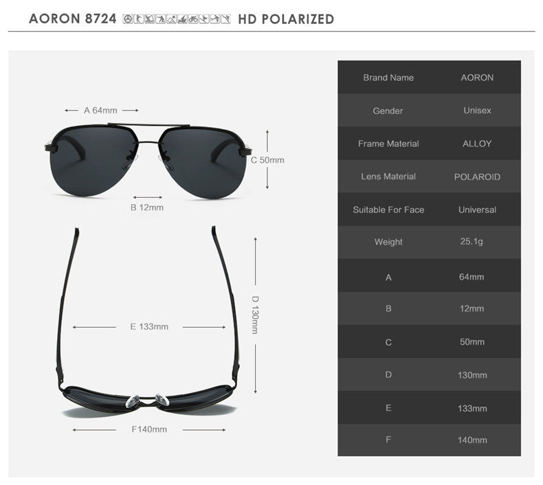 Fashion Polarized Sunglasses Men and Women Sunglasses Cobra Glasses Glasses(Fu/A143)