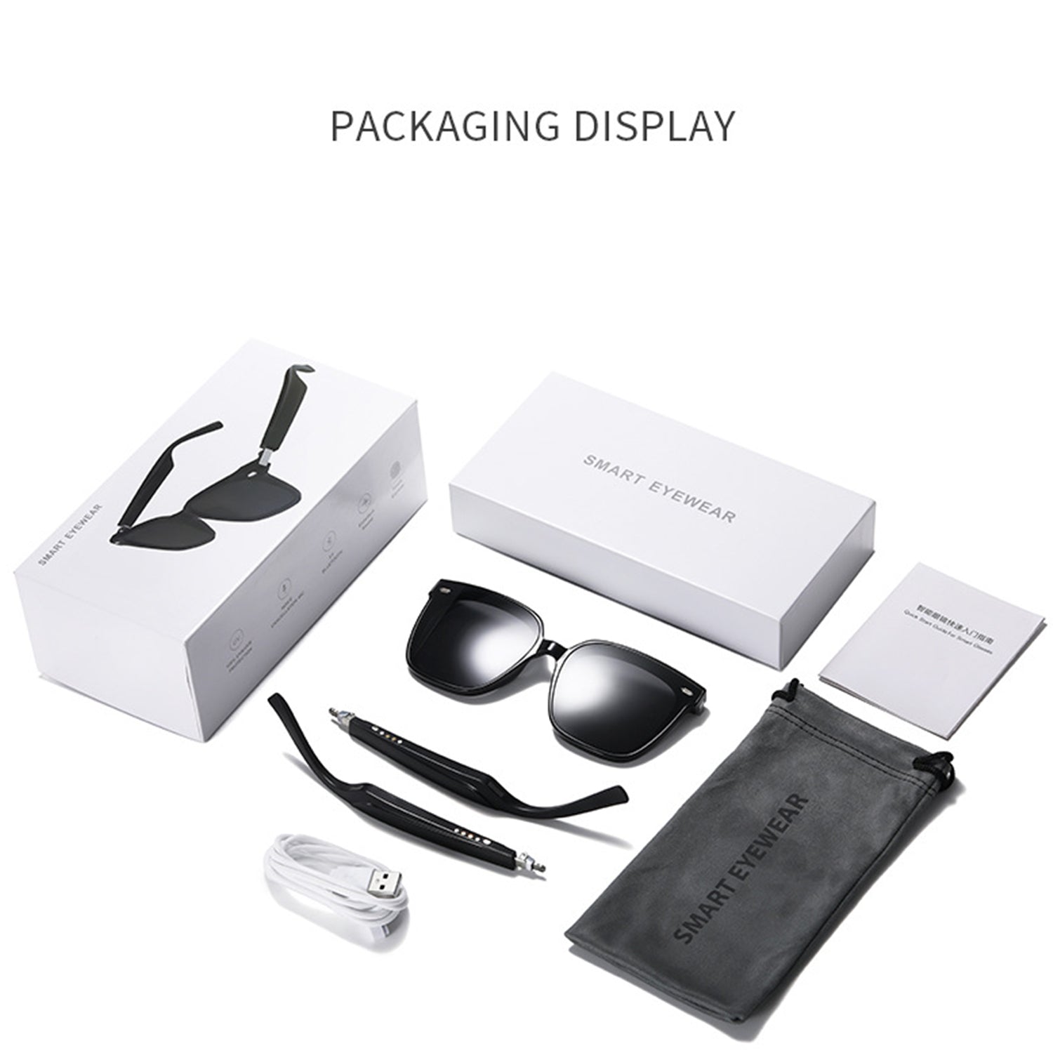 Suixin Lntelligent Switching at Will Bluetooth Glasses