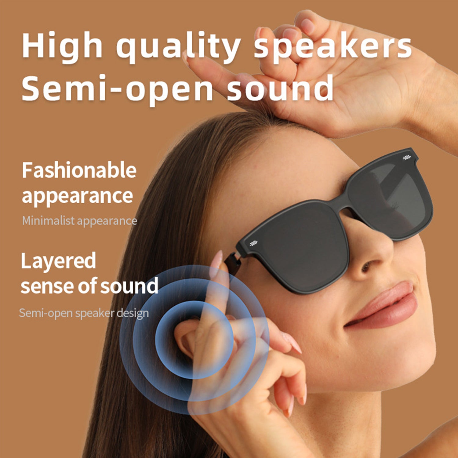 Suixin Lntelligent Switching at Will Bluetooth Glasses