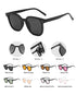 Square retro rice nail Sunglasses(20136*Gu)