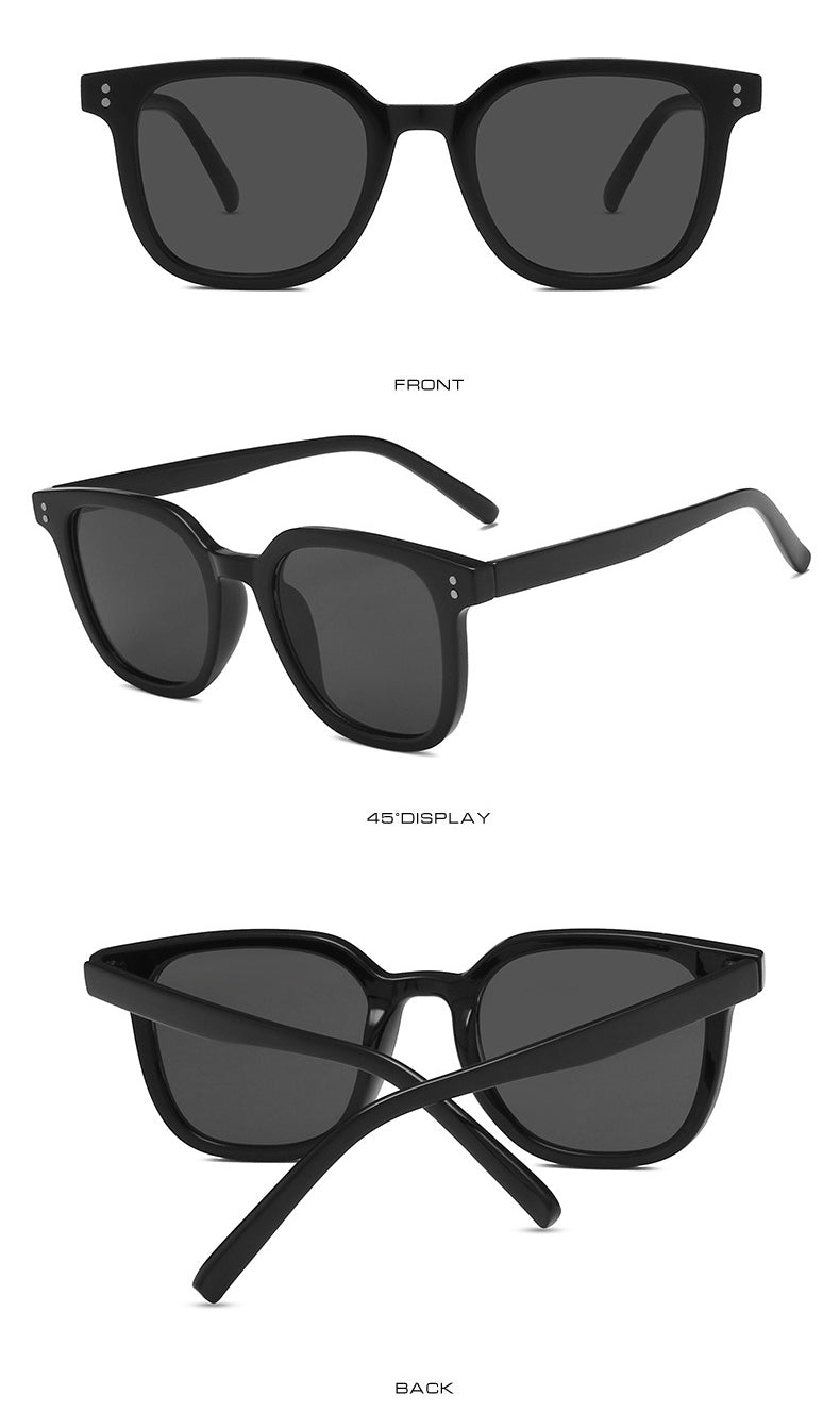 Square retro rice nail Sunglasses(20136*Gu)