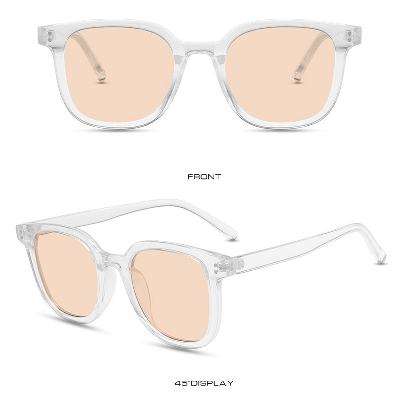 Square retro rice nail Sunglasses(20136*Gu)