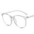 Vintage glasses with Circular large frame  to prevent blue light Sunglasses(19203#*Gu)