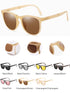 Polarized Foldable Sunglasses For Men And Women Retro Square Frame (Fu/3035）