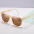 Polarized Foldable Sunglasses For Men And Women Retro Square Frame (Fu/3035）