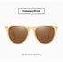 Polarized Foldable Sunglasses For Men And Women Retro Square Frame (Fu/3035）