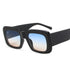 Modern Y2K trendy box Sunglasses(9094*Gu)