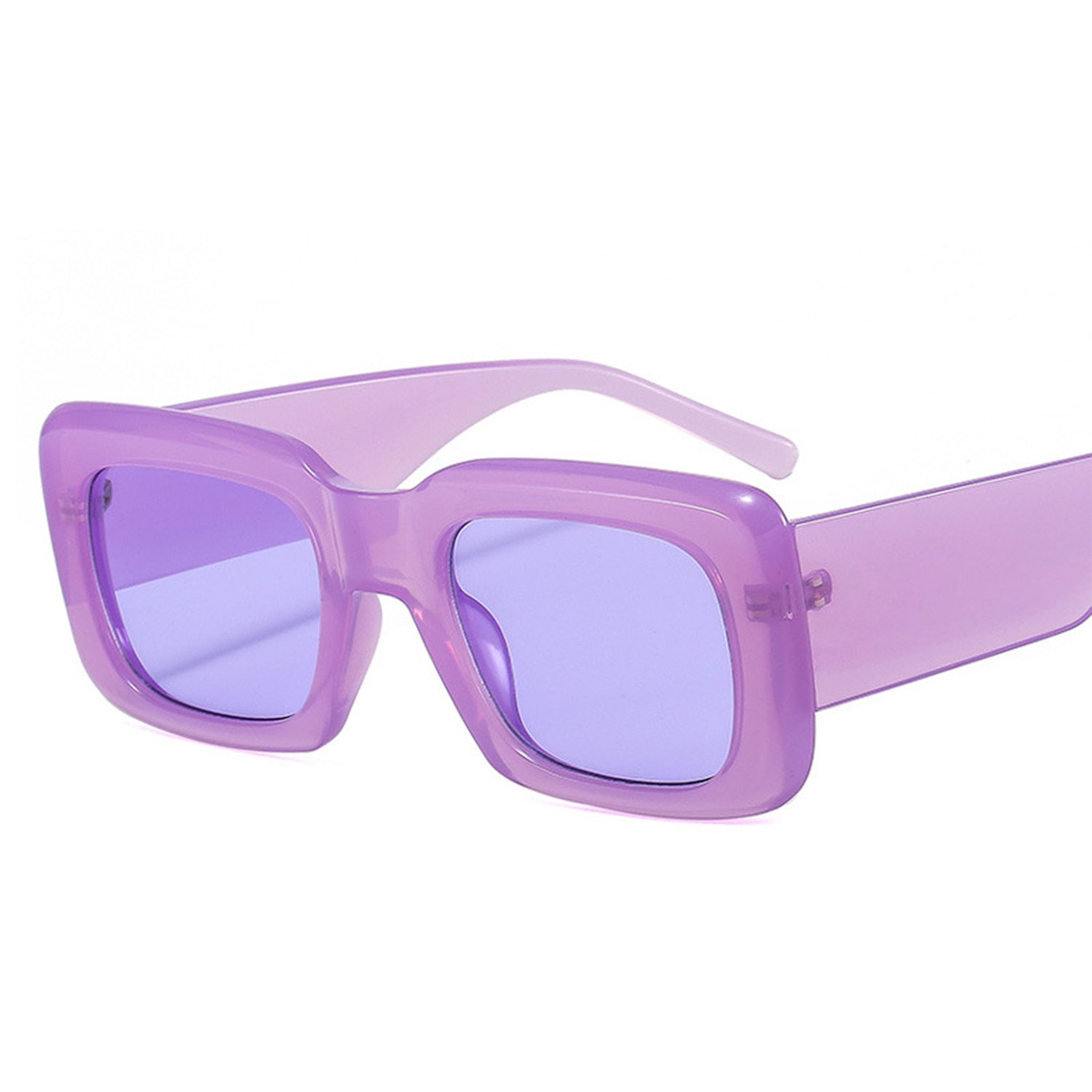 Modern Y2K trendy box Sunglasses(9094*Gu)