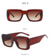 Modern Y2K trendy box Sunglasses(9094*Gu)