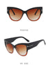 European and american ins large frame T-shaped fashionable Sunglasses(9778*Gu)