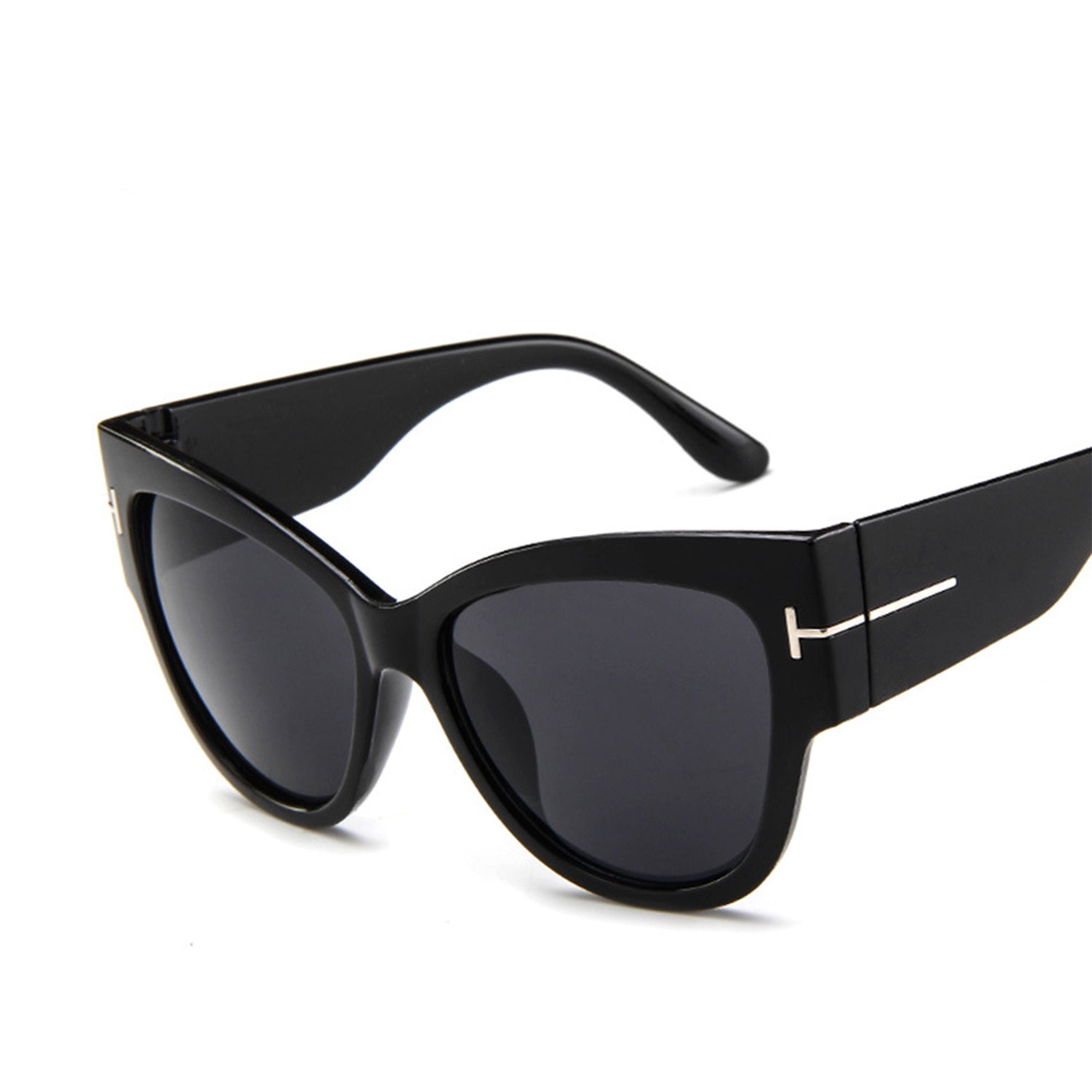 European and american ins large frame T-shaped fashionable Sunglasses(9778*Gu)