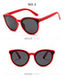 Children Boys and girls' trendy and personalized Sunglasses(9022*Gu)