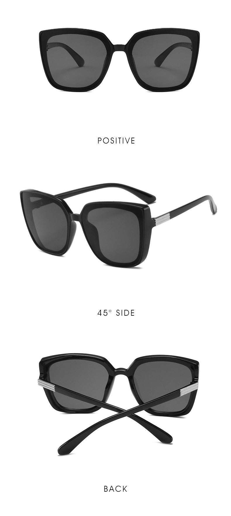 Retro cat eye sunglasses from europe and america Sunglasses(5220*Gu)