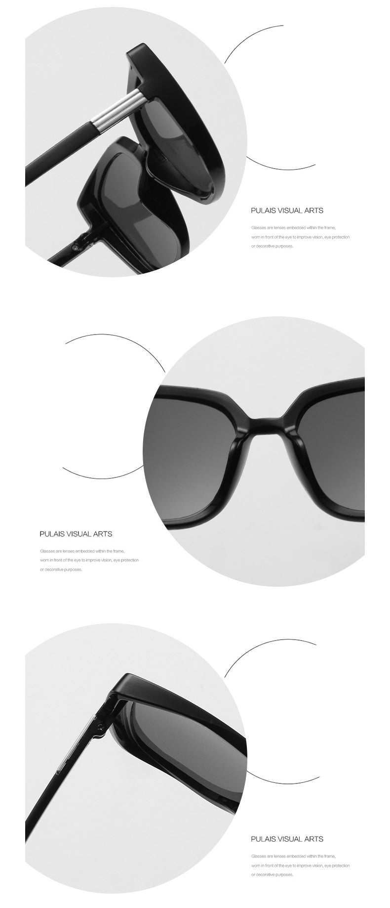 Retro cat eye sunglasses from europe and america Sunglasses(5220*Gu)