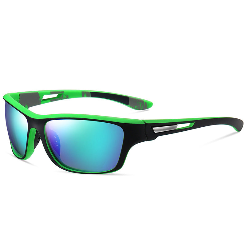 Cyclist Outdoor Sports Fashion Sunglasses Men and Women Polarizers Windproof Sunglasses(Fu/3040)