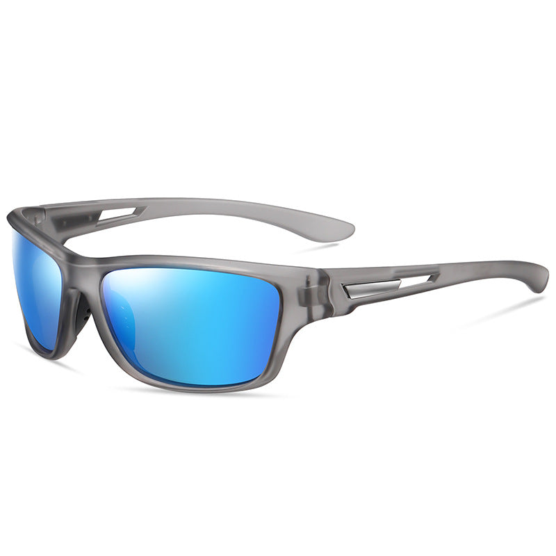 Cyclist Outdoor Sports Fashion Sunglasses Men and Women Polarizers Windproof Sunglasses(Fu/3040)