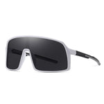 Trendy Polarized Siamese Large Frame Sports Sunglasses Cycling Sunglasses Goggles(Fu/3034)