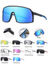 Trendy Polarized Siamese Large Frame Sports Sunglasses Cycling Sunglasses Goggles(Fu/3034)