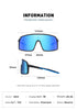 Trendy Polarized Siamese Large Frame Sports Sunglasses Cycling Sunglasses Goggles(Fu/3034)