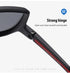 Trendy Polarized Siamese Large Frame Sports Sunglasses Cycling Sunglasses Goggles(Fu/3034)