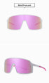 Trendy Polarized Siamese Large Frame Sports Sunglasses Cycling Sunglasses Goggles(Fu/3034)